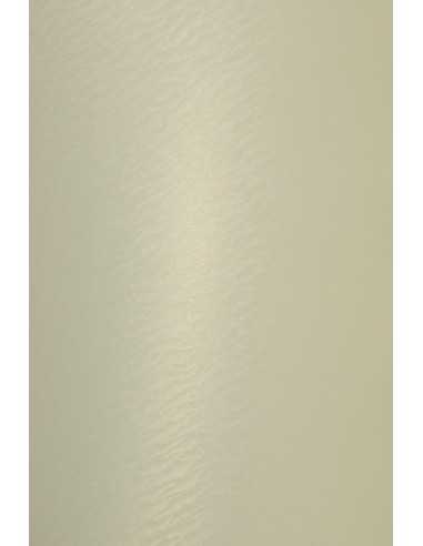 Hârtie decorativă colorată metalizată Aster Metallic 250g Gold Ivory ecru 71x100 R125 1 buc.