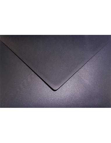 Plicuri perlă decorativă metalizată C5 16,2x22,9 NK Aster Metallic Black Cooper negru cu pete de cupru 120g