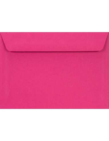 Plicuri decorative colorate C6 11,4x16,2 HK Burano Rosa Shocking roz închis 90g