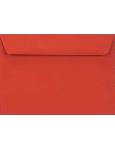 Plicuri decorative colorate C6 11,4x16,2 HK Burano Rosso Scarlatto roșu 90g