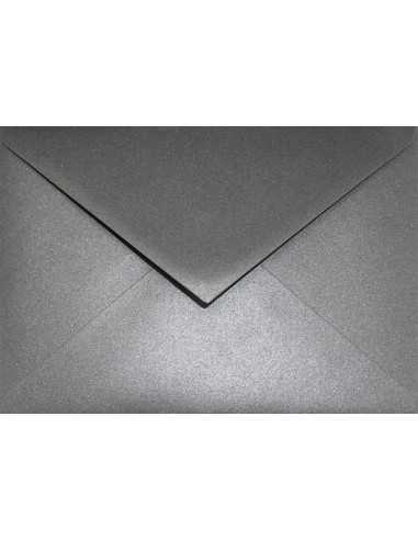 Plicuri perlă decorativă metalizată C6 11,4x16,2 NK Aster Metallic Grey gri 120g