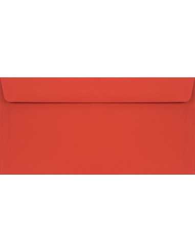 Plicuri decorative colorate DL 11x22 HK Burano Rosso Scarlatto roșu 90g