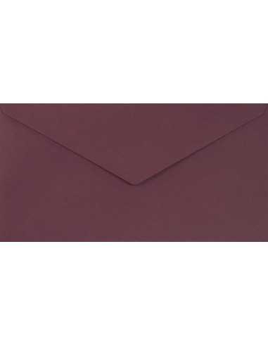 Plicuri decorative colorate DL 11x22 NK Sirio Color Vino violet închis 115g