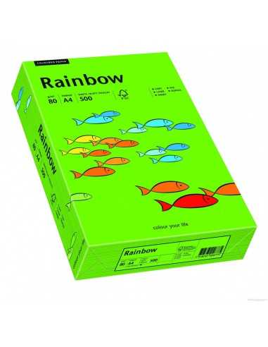 Hârtie decorativă colorată simplă Rainbow 80g R78 verde închis buc. 500A4