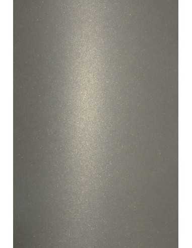 Hârtie decorativă colorată metalizată Aster Metallic 280g Grey Gold auriu gri buc. 10A4