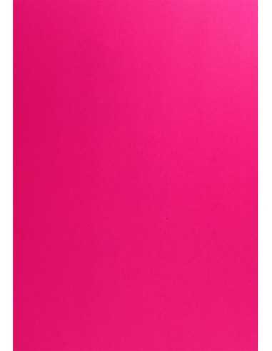Hârtie decorativă colorată simplă Popset Virgin Pulp 240g Cosmo Pink roz buc. 10A4