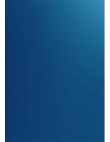 Hârtie decorativă colorată simplă Curious Skin 270g Indigo albastru închis buc. 10A4