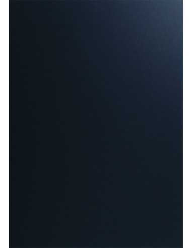 Hârtie decorativă colorată simplă Curious Skin 270g Dark Blue albastru marin buc. 10A4