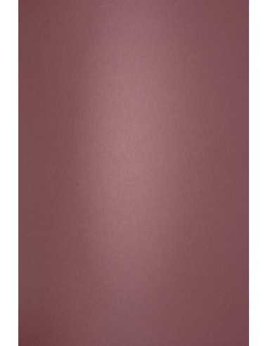 Hârtie decorativă colorată ecologică Keaykolour 300g Carmine burgundy buc. 10A4