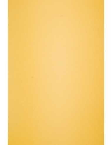 Hârtie decorativă colorată ecologică Keaykolour 300g Indian Yellow galben închis buc. 10A4