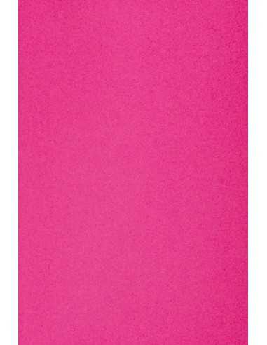 Hârtie decorativă colorată simplă Burano 250g Rosa Shocking B50 roz închis buc. 20A4
