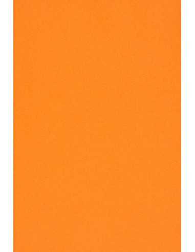 Hârtie decorativă colorată simplă Burano 250g Arancio Trop B56 portocaliu buc. 20A4