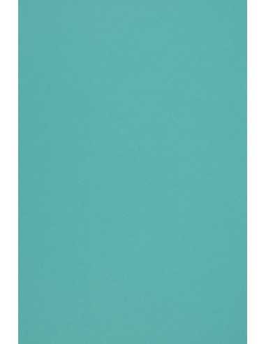 Hârtie decorativă colorată ecologică Woodstock 140g Azzurro albastru buc. 10A4