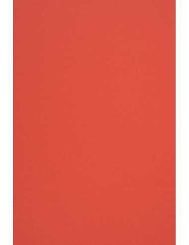 Hârtie decorativă colorată ecologică Woodstock 140g Rosso roșu buc. 10A4