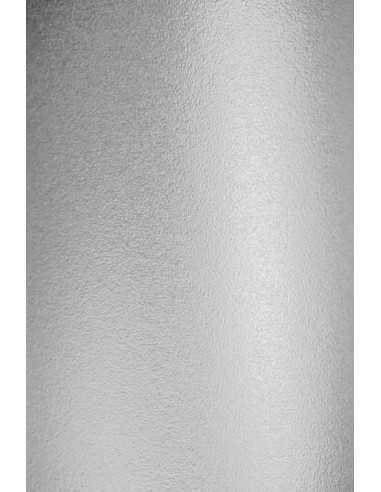 Hârtie decorativă colorată pe o singură față metalizată Constellation Jade 215g Country alb buc. 10A4