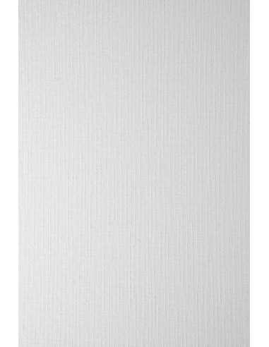 Hârtie decorativă texturată Elfenbens 185g Grilă alb buc. 100A4