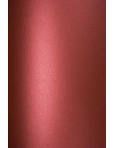 Hârtie decorativă colorată metalizată Stardream 285g Mars burgundy buc. 10A5