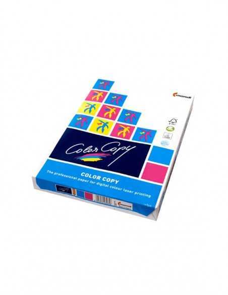 Hârtie decorativă netedă satinată Color Copy 250g alb 125A3