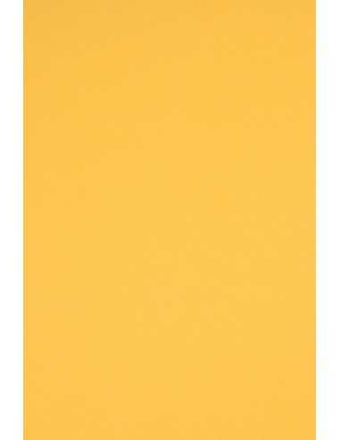 Hârtie decorativă colorată simplă Rainbow 230g R18 galben închis 70x100 R125 1 buc.