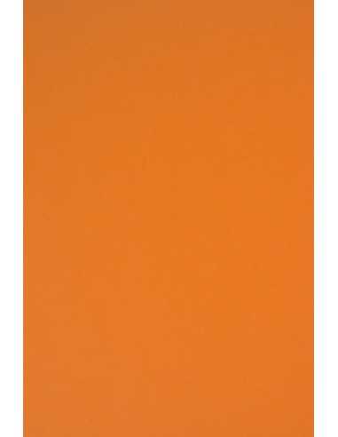 Hârtie decorativă colorată simplă Rainbow 230g R24 portocaliu 70x100 R125 1 buc.