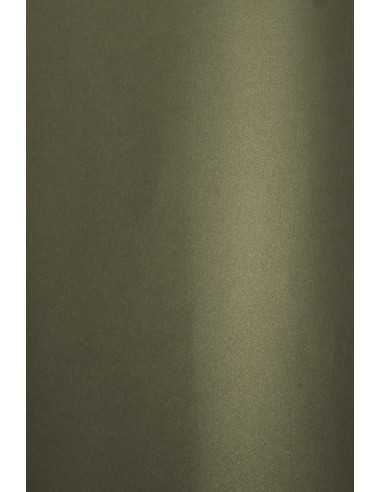 Hârtie decorativă colorată metalizată Aster Metallic 280g Grey gri 70x100 R100 1 buc.