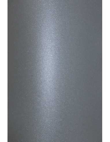 Hârtie decorativă colorată metalizată Aster Metallic 280g Grey Gold auriu gri 70x100 R100 1 buc.