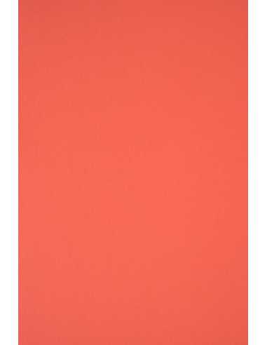 Hârtie decorativă colorată ecologică Keaykolour 120g Coral roșu deschis 70x100 R250 1 buc.