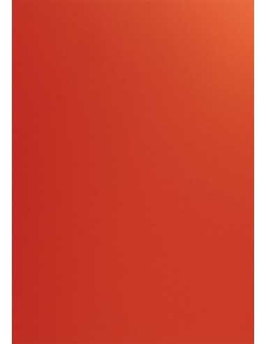 Hârtie decorativă colorată texturată Curious Matter 270g Desiree Red roșu 70x100 R100