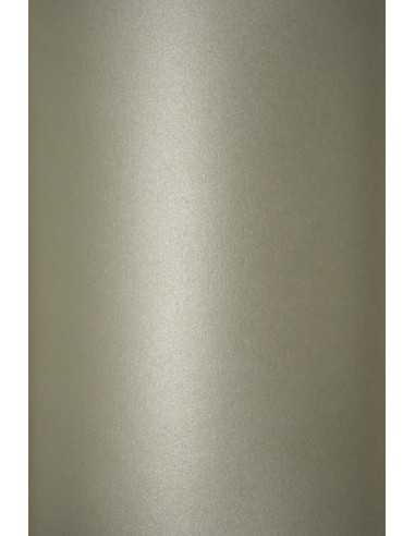 Hârtie decorativă colorată metalizată Curious Metallics 300g Eucalyptus verde 70x100 R100 1 buc.