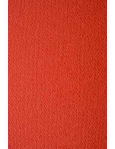 Hârtie decorativă colorată texturată Prisma 220g Scarlatto roșu 70x100 R100 1 buc.