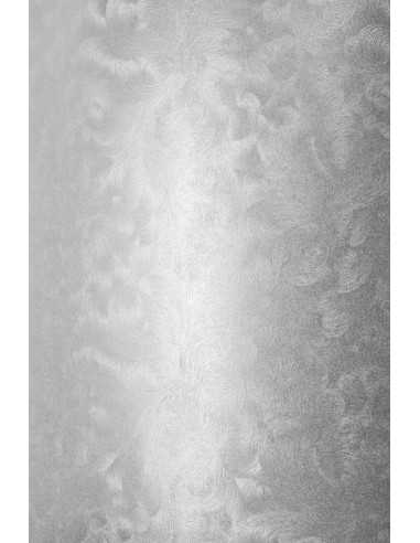 Hârtie decorativă colorată pe o singură față metalizată Constellation Jade 115g Riccio 70x100 R250 1 buc.