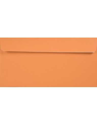 Plicuri decorative colorate ecologică DL 11x22 HK Kreative Mandarin portocaliu 120g
