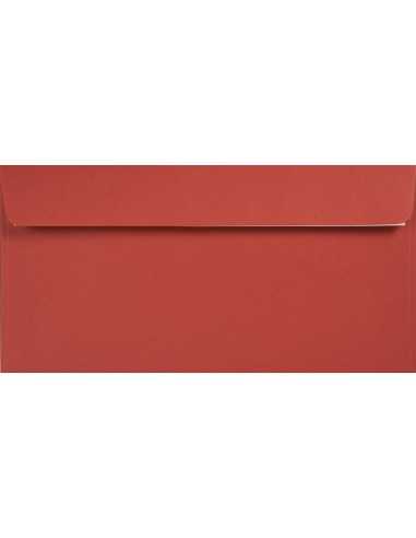Plicuri decorative colorate ecologică DL 11x22 HK Kreative Ruby roșu 120g