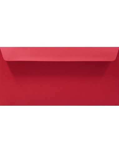 Plicuri decorative colorate DL 11x22 HK Plike Red roșu 140g