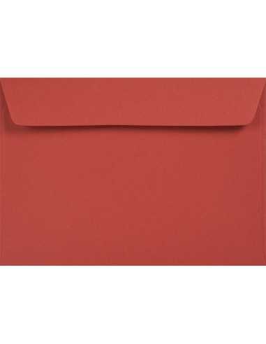Plicuri decorative colorate ecologică C6 11,4x16,2 HK Kreative Ruby roșu 120g