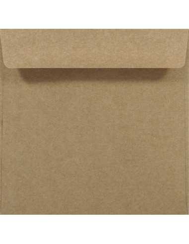 Plicuri decorative ecologică pătrate K4 17x17 HK EKO Kraft maro 100g