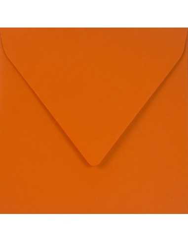 Plicuri decorative colorate pătrate K4 15,3x15,3 NK Sirio Color Arancio portocaliu 115g
