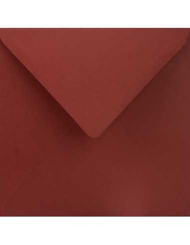 Plicuri decorative colorate pătrate K4 15,3x15,3 NK Sirio Color Cherry burgundy 115g