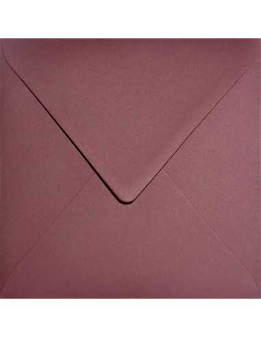 Plicuri decorative colorate ecologică pătrate K4 15,3x15,3 NK Keaykolour Carmine burgundy 120g