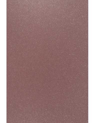 Hârtie decorativă cu sclipici Sugar 310g burgundy buc. 10A3