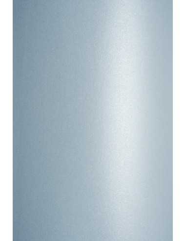 Hârtie decorativă colorată metalizată Curious Metallics 300g Iceberg albastru 70x100 R100 1 buc.