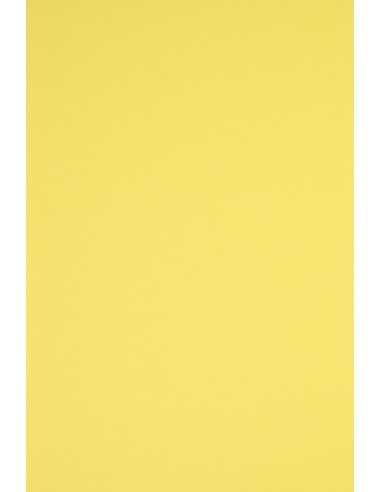 Hârtie decorativă colorată simplă Rainbow 230g R16 galben buc. 10A3