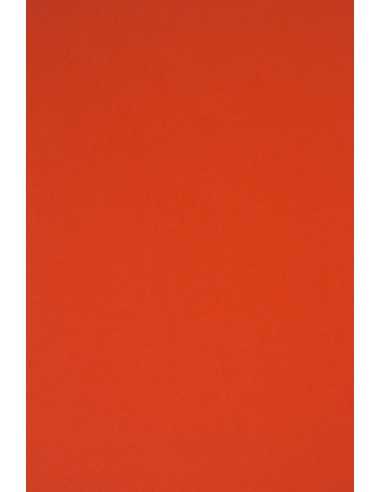 Hârtie decorativă colorată simplă Rainbow 230g R28 roșu buc. 10A3