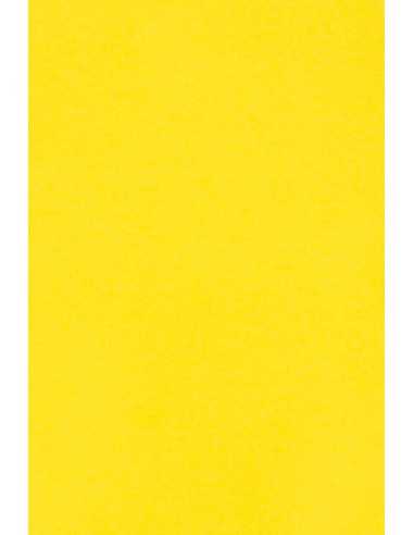 Hârtie decorativă colorată simplă Burano 250g Giallo Zolfo B51 galben buc. 10A3