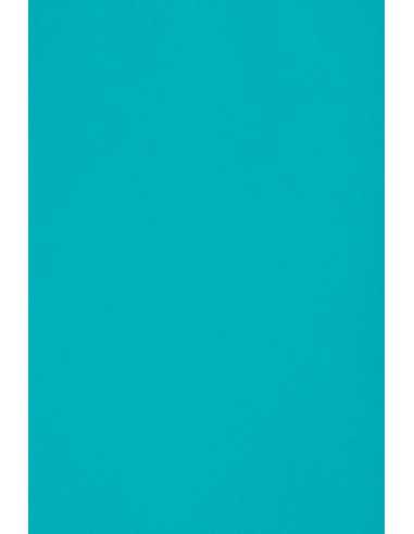 Hârtie decorativă colorată simplă Burano 250g Azzurro Reale B55 albastru buc. 10A3