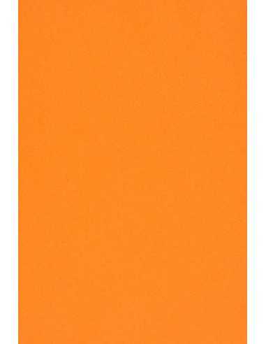 Hârtie decorativă colorată simplă Burano 250g Arancio Trop B56 portocaliu buc. 10A3