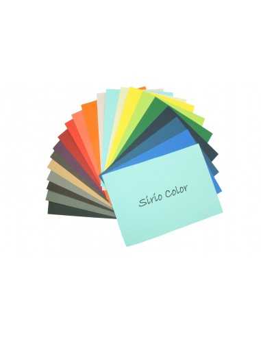 Hârtie decorativă colorată simplă Sirio Color 210g mix 20x5 A4