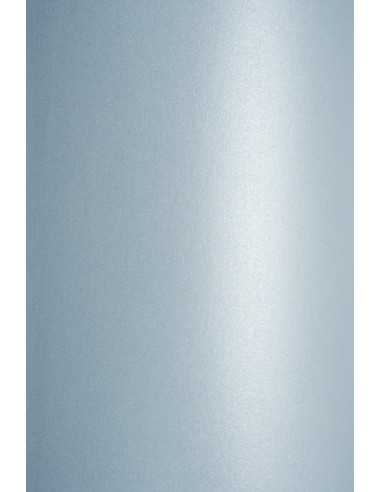 Hârtie decorativă colorată metalizată Curious Metallics 300g Iceberg albastru buc. 10A4