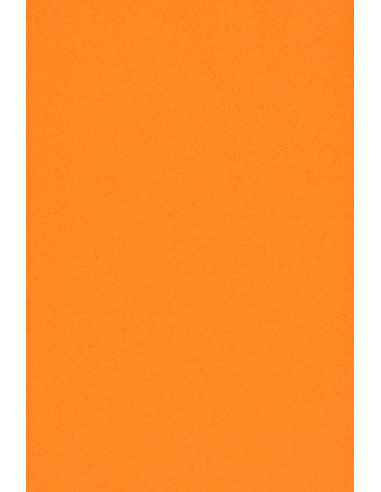 Hârtie decorativă colorată simplă Burano 250g Arancio Trop B56 portocaliu buc. 10A5