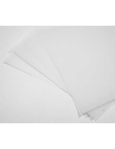 Hârtie decorativă transparentă netedă hârtie carbon Golden Star 90g Extra White alb buc. 10A5